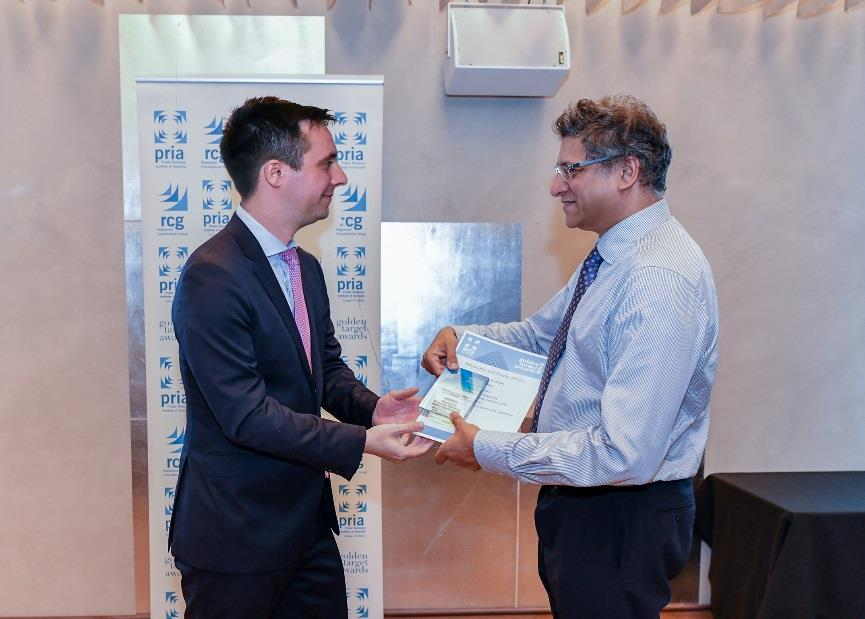 SPRG Associate FCR Wins PRIA Award For  Advocacy And Public Affairs