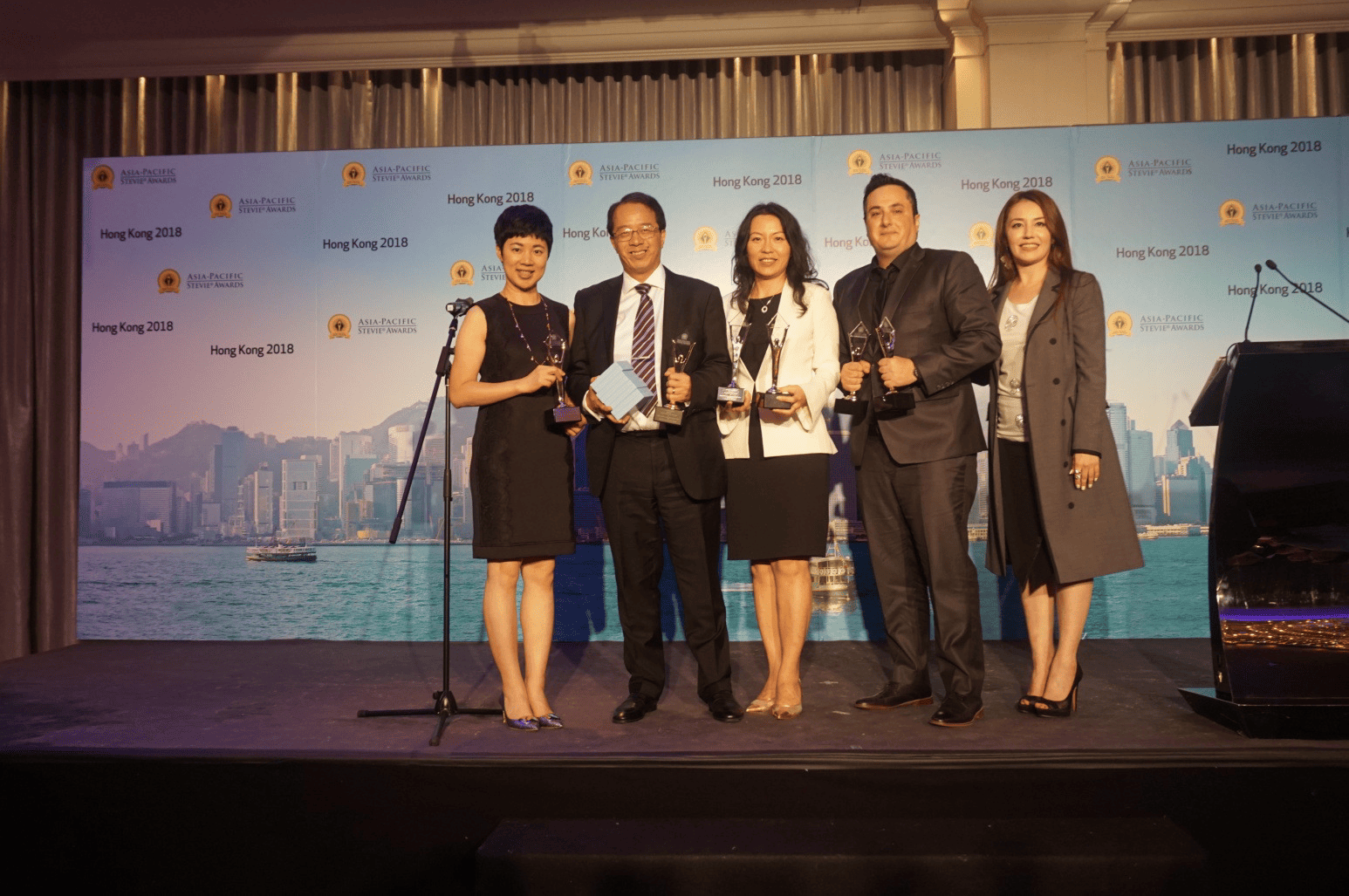 SPRG ADDS SIX STATUETTES TO ITS AWARD CALOWING 2018 ASIA-PACIFIC STEVIE AWARDS
